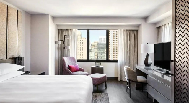 Двухместный полулюкс c 1 комнатой San Francisco Marriott Marquis Union Square