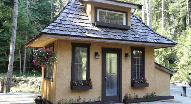 Stone Hearst, Rezervasyon Tatil Evi Salt Spring Island villalar, Villa