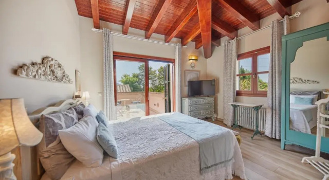 Camera doppia Deluxe con balcone Agroturismo Sa Vinya des Convent