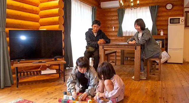 Коттедж с 2 комнатами Matsue Forest Park