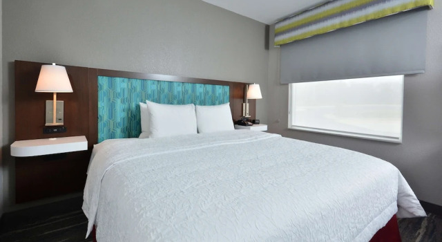 Двухместный номер Accessible Roll-In Shower Hampton Inn & Suites Charlotte North I 485