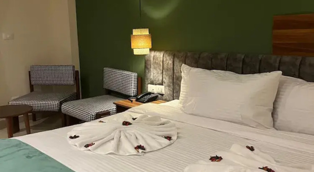 Двухместный номер Standard с видом на город TAJ Suites Pyramids View Hotel