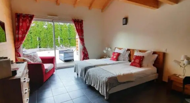 Номер Superior Au Cœur des Lacs - Chambres dhôtes & spa