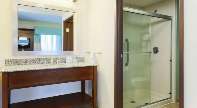 Двухместный люкс Hampton Inn & Suites Wheeling-The Highlands