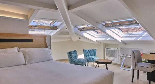 Двухместный номер Standard с видом на город Hotel Praza Quintana