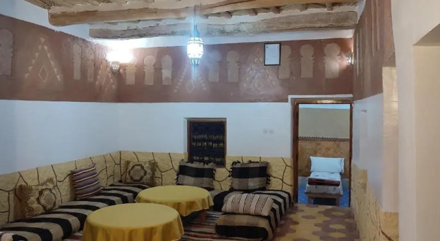 Кровать в общем номере (женский номер) Gîte Assafar