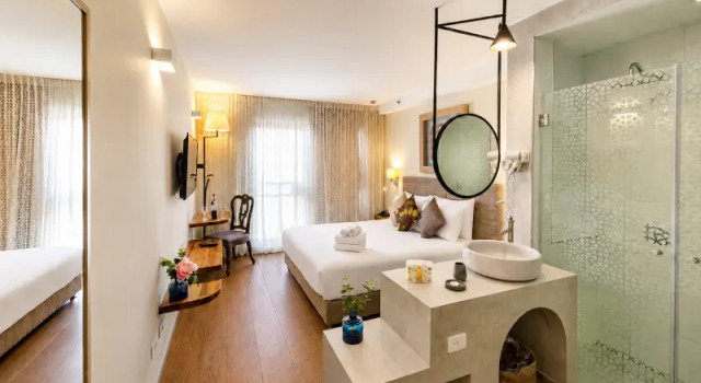 Одноместный номер Standard с балконом Margosa Boutique Hotel Tel-Aviv Jaffa