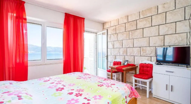 Студия с видом на море Apartments Nikolina