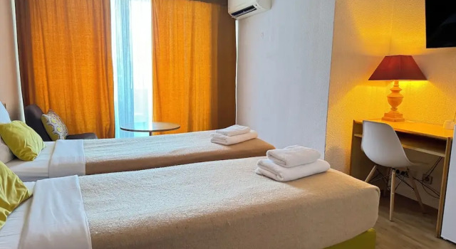 Двухместный номер Standard с балконом Hotel Panorama