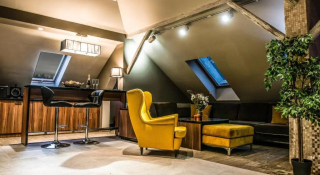 Люкс с 2 комнатами Apartments Marconio Wellness Club
