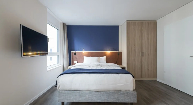 Одноместный номер Standard HARBR. boardinghouse Ludwigsburg