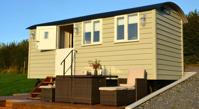 Kerswell Farm Shepherd Huts, Reserva ahora Agroturismo Cornworthy Devon