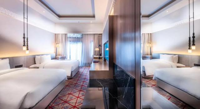 Guest Twin room DoubleTree by Hilton Putrajaya Lakeside