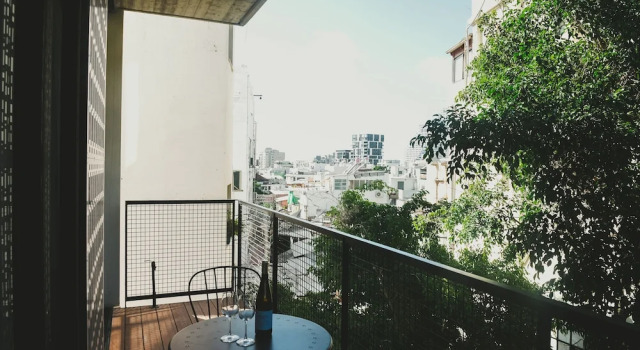 Апартаменты c 1 комнатой с балконом Rambam Residence nachalat binyamin By Localz
