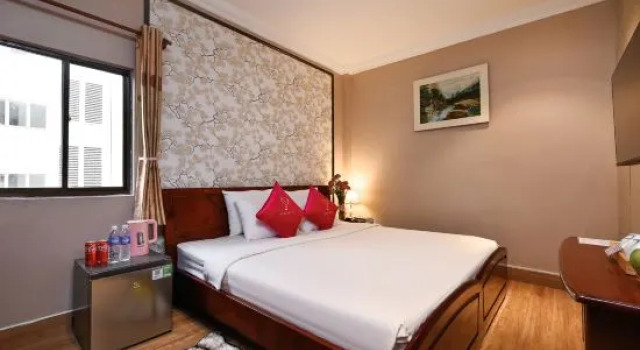 Номер Deluxe с видом на город Pink Boutique Ben Thanh Hotel