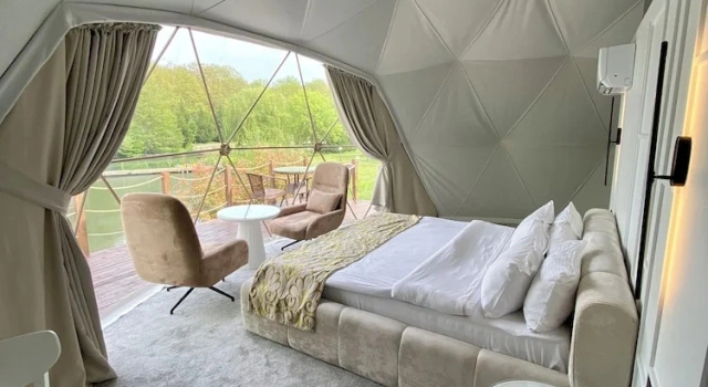 Gabala Glamping Park Resort, Buchen Sie Campingplatz Yengidzha Aserbaidschan