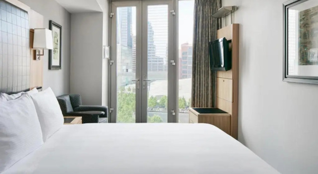 Двухместный номер Superior с красивым видом из окна Club Quarters Hotel World Trade Center, New York
