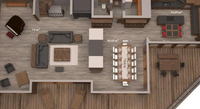 Chalet de Luxe 7 Ch, Piscine & Hammam, Animaux Admis - FR-1-566-5, Забронировать Шале Виллы Овернь-Рона-Альпы, Вилла
