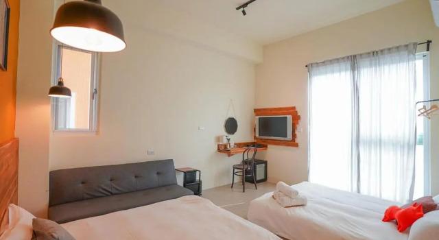 Четырёхместный семейный номер Standard 沉靛旅宿 La Casa Indaco 墾丁夢幻島Villa