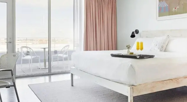 Двухместный номер с балконом Quirk Hotel Richmond
