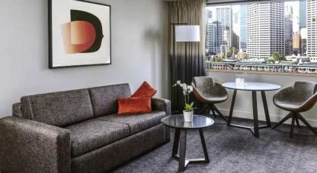 Двухместный люкс Executive Darling Harbour view Novotel Sydney Darling Harbour