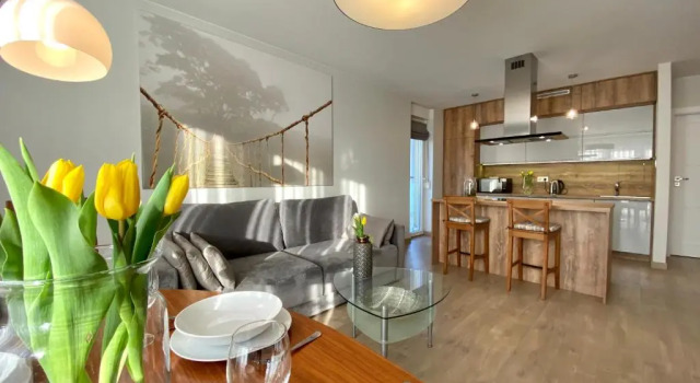 Апартаменты с 2 комнатами с балконом Aravel Old Town Apartments