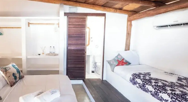 Komfortowy pokój Casa Turquesa