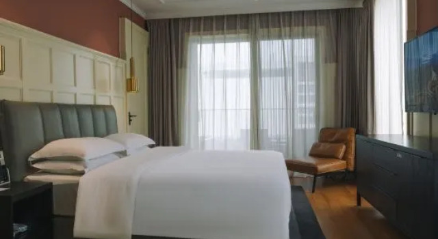 Люкс с видом на озеро Suzhou 0572 Taihu Hot Spring Hotel