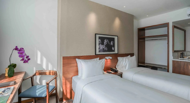 Deluxe Doppel Zimmer Veranda Serviced Residence Puri