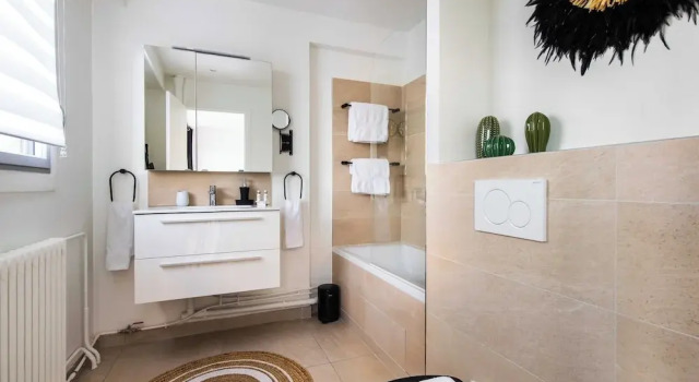 Charming Duplex - 1br/4p - Eiffel Tower View, Забронировать Апартаменты/квартира Отели Парижа с парковкой, рядом с Жавель – Андре Ситроен, Парковка
