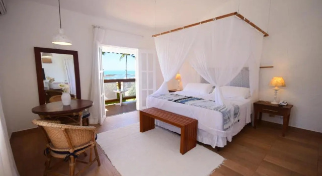 Люкс с видом на море Saint Tropez Praia Hotel