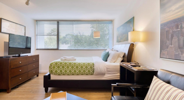 Cool Classic Studio Apartment (C) - Includes Weekly Cleanings w/ Linen Change, 预订 公寓 亚特兰大 佐治亚州