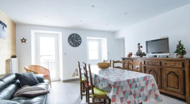 Appartement de 2 chambres avec jardin clos et wifi a Valloire a 3 km des pistes