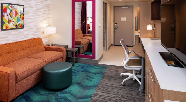 Двухместная студия Home2 Suites By Hilton Columbus/West, OH