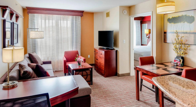 Двухместный люкс c 1 комнатой Residence Inn by Marriott Auburn