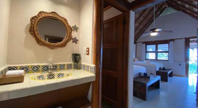 Bungalow med havudsigt Bt Live Tulum