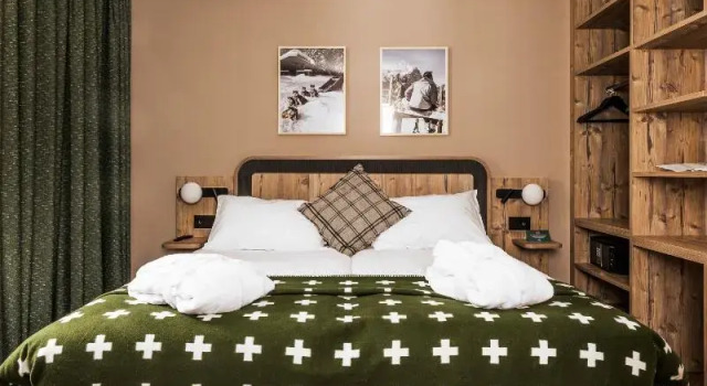 Двухместный номер Standard c 1 комнатой Hotel Valaisia Crans Montana, a Faern Collection Resort