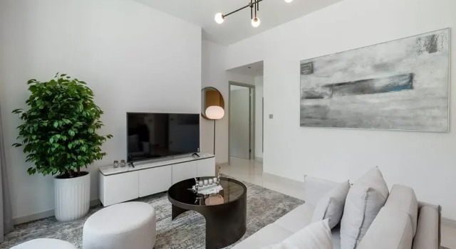 Chic 1BR in Emaar Beachfront, Забронировать Апартаменты/квартира Апартаменты Эмирата Дубая, рядом с Международный яхт-клуб Дубая, Апартаменты/квартира