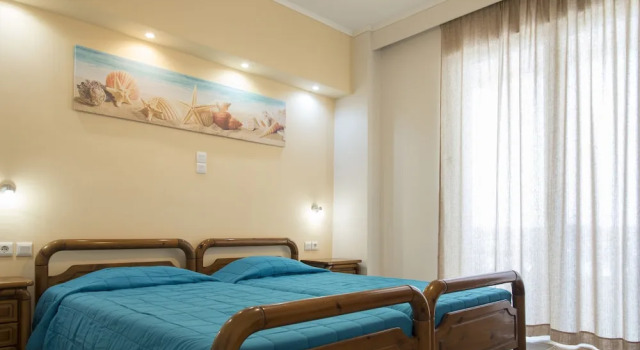 Апартаменты с балконом и с видом на море Byron Apartments
