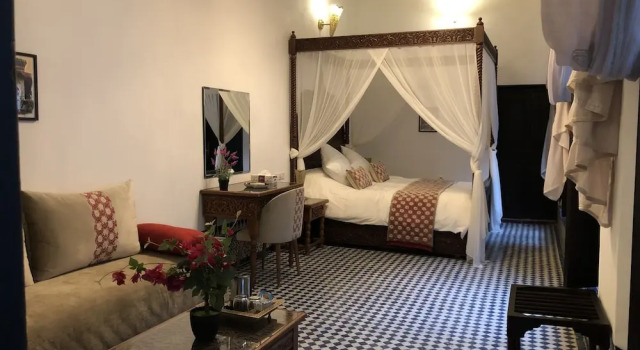 Люкс с видом на внутренний двор Le Grand Alcazar - Riad