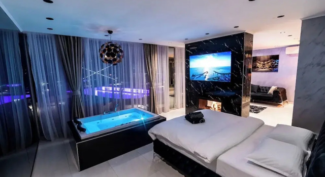 Апартаменты Luxury с видом на бассейн Villa Lumiere