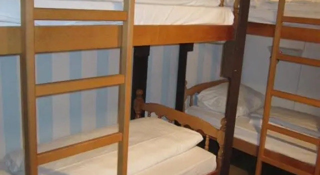 Кровать в общем номере Weltempfänger Backpacker Hostel