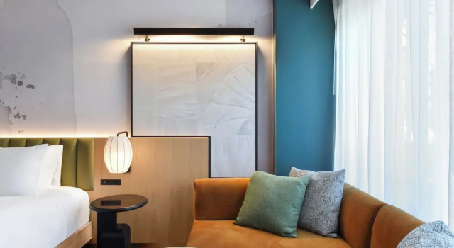 Двухместный номер Premium High Floor Kimpton Theta New York - Times Square by IHG