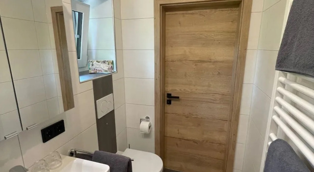 Ferienhaus mit Sauna in Skigebietsnahe