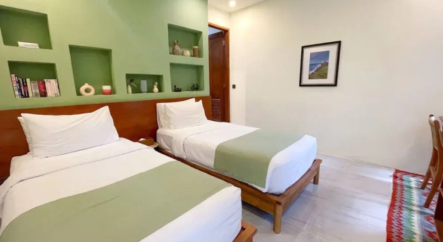 Двухместный номер Standard Leafy Home Canggu - 5 Mins Walk to Echo Beach