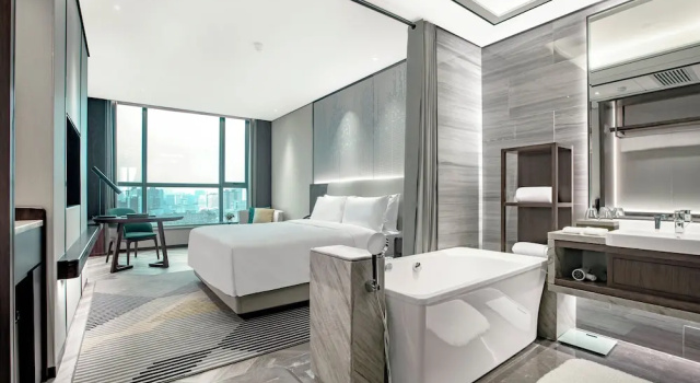 Двухместный номер Premium с видом на город Holiday Inn Taiyuan City Center