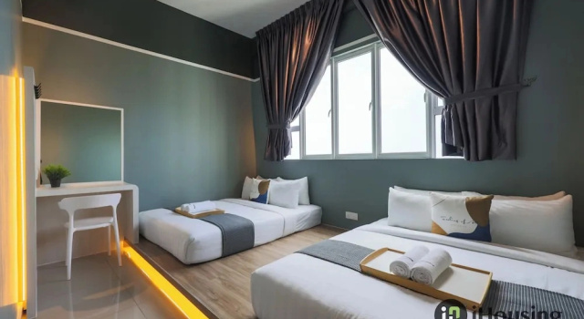 Четырёхместные апартаменты Amber Cove Malacca