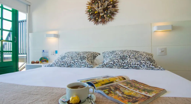 Номер Deluxe с балконом и с видом на море Chez Pitu Praia Hotel