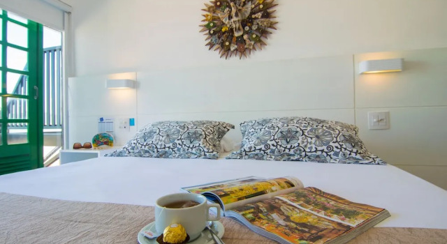 Номер Deluxe с балконом и с видом на море Chez Pitu Praia Hotel