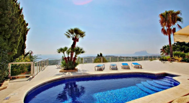Коттедж Bellavista - fantastic sea view villa in Moraira